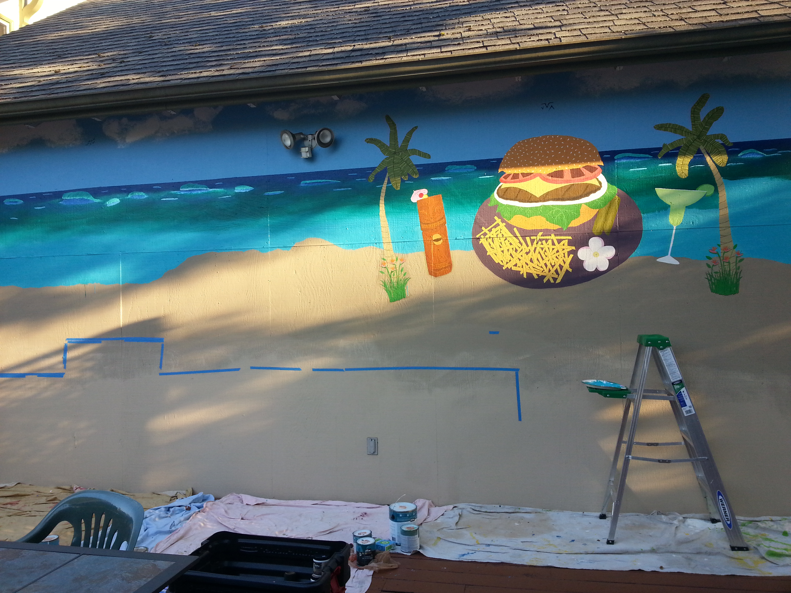 mural unfinished